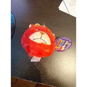4″ Hangry Petz plush with clip Rogue